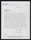 Letter to Joseph Lynn from William F. Buckley, Jr. 